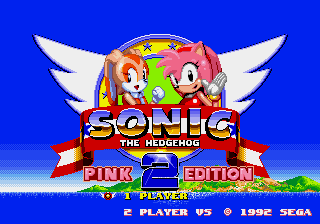 Sonic the Hedgehog 2 - Pink Edition